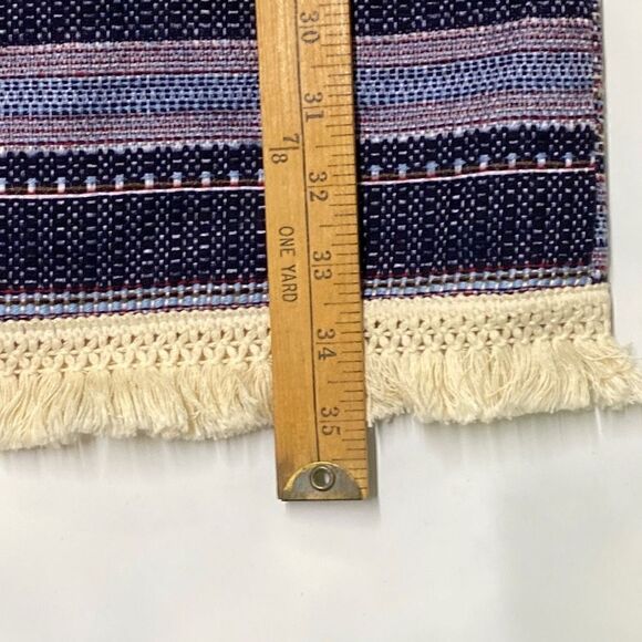 Womens VENUS Dress Size 10 side cutout Jacquard mini dress Striped Woven Twill B - Picture 9 of 9